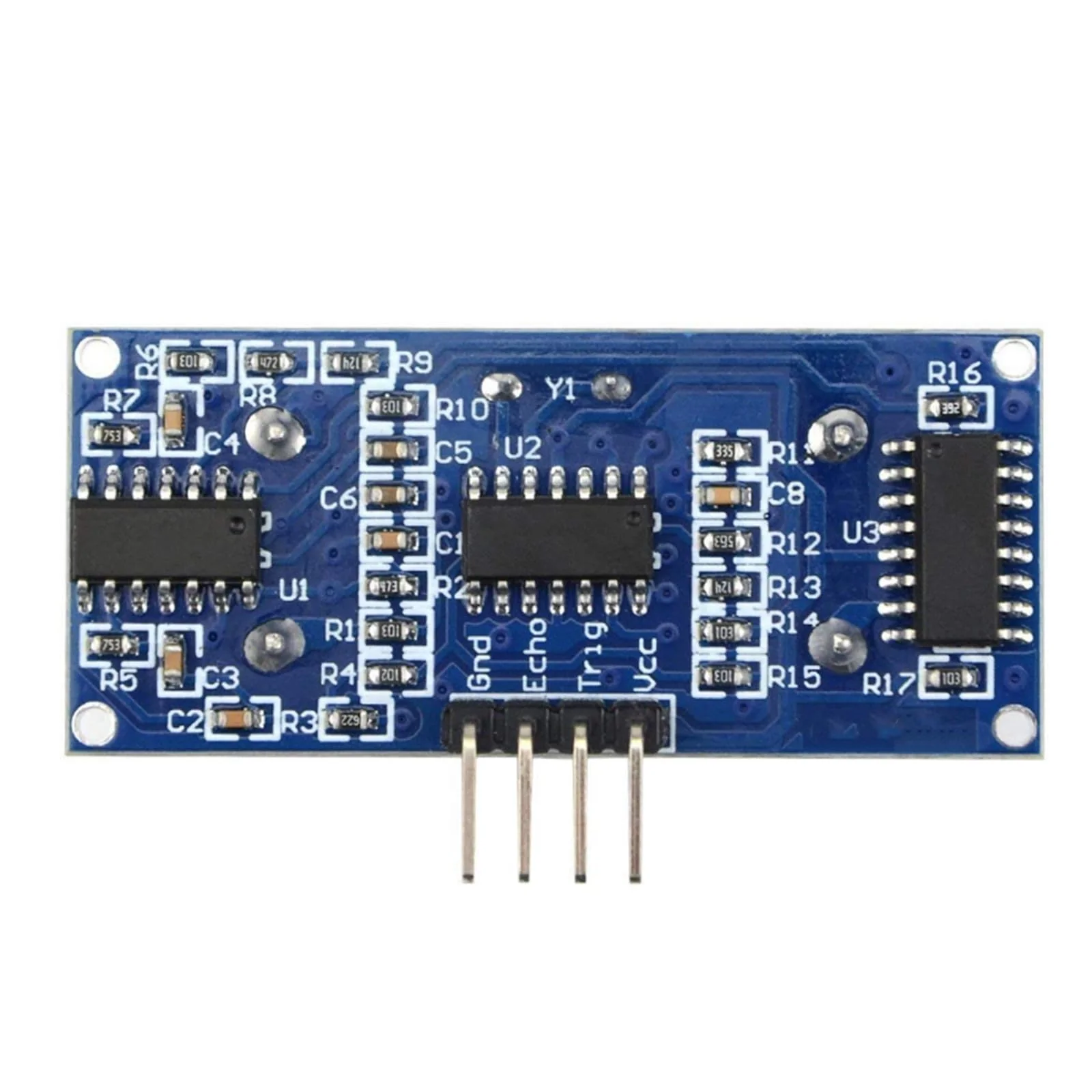 Pack of 8 Ultrasonic Module Compatible with HC-SR04, Ultrasonic Module Distance Sensor, Supports 3.3-5 V for Arduino UNO, Robot, XBee, ZigBee etc. - Image 3