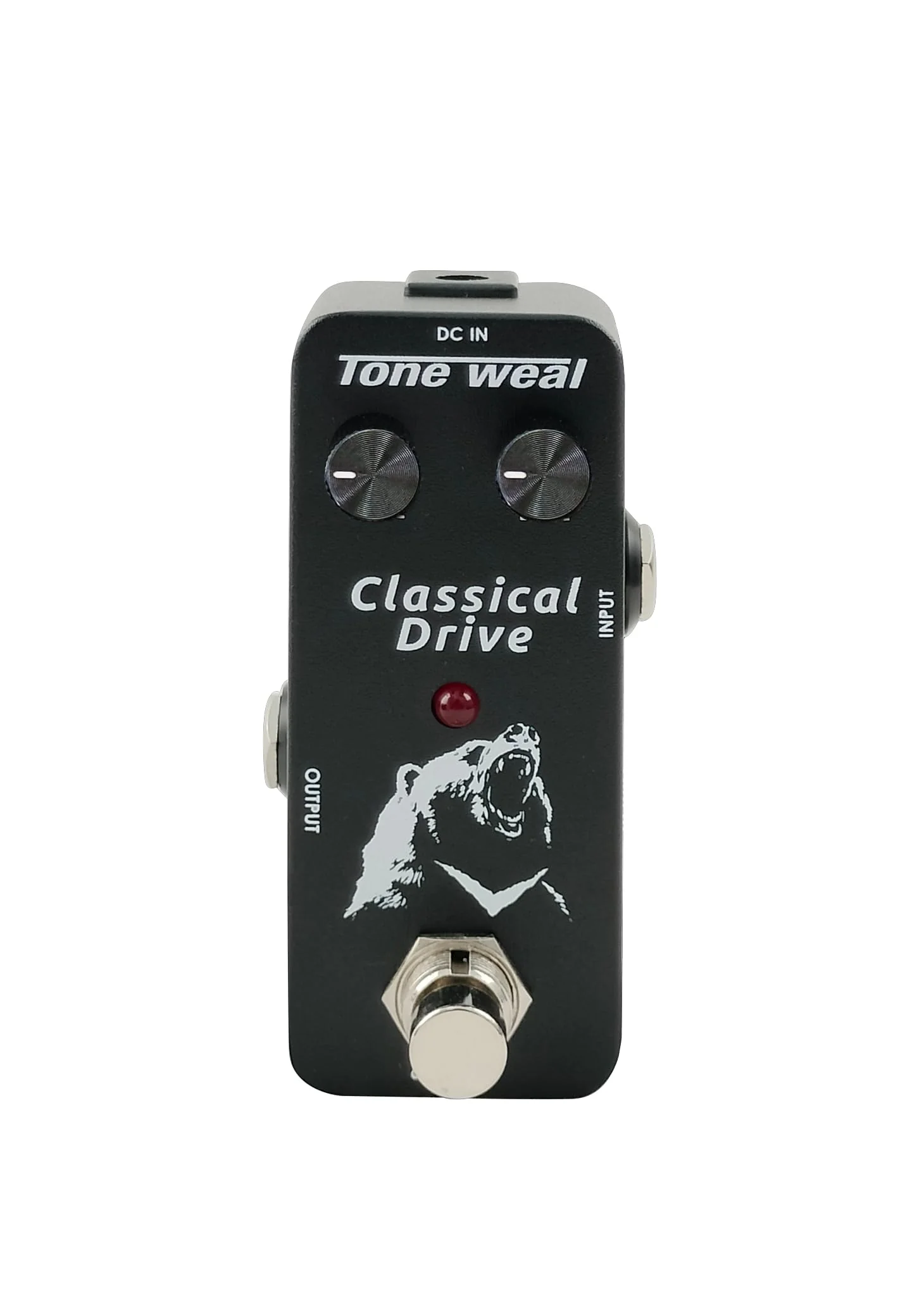 Part of the MINI pedal series Classical Drive MINI Pedal - Vintage Overdrive, True Bypass, Analog Circuitry, Drive & Level Controls, Compact Design. Designed/Made in Taiwan