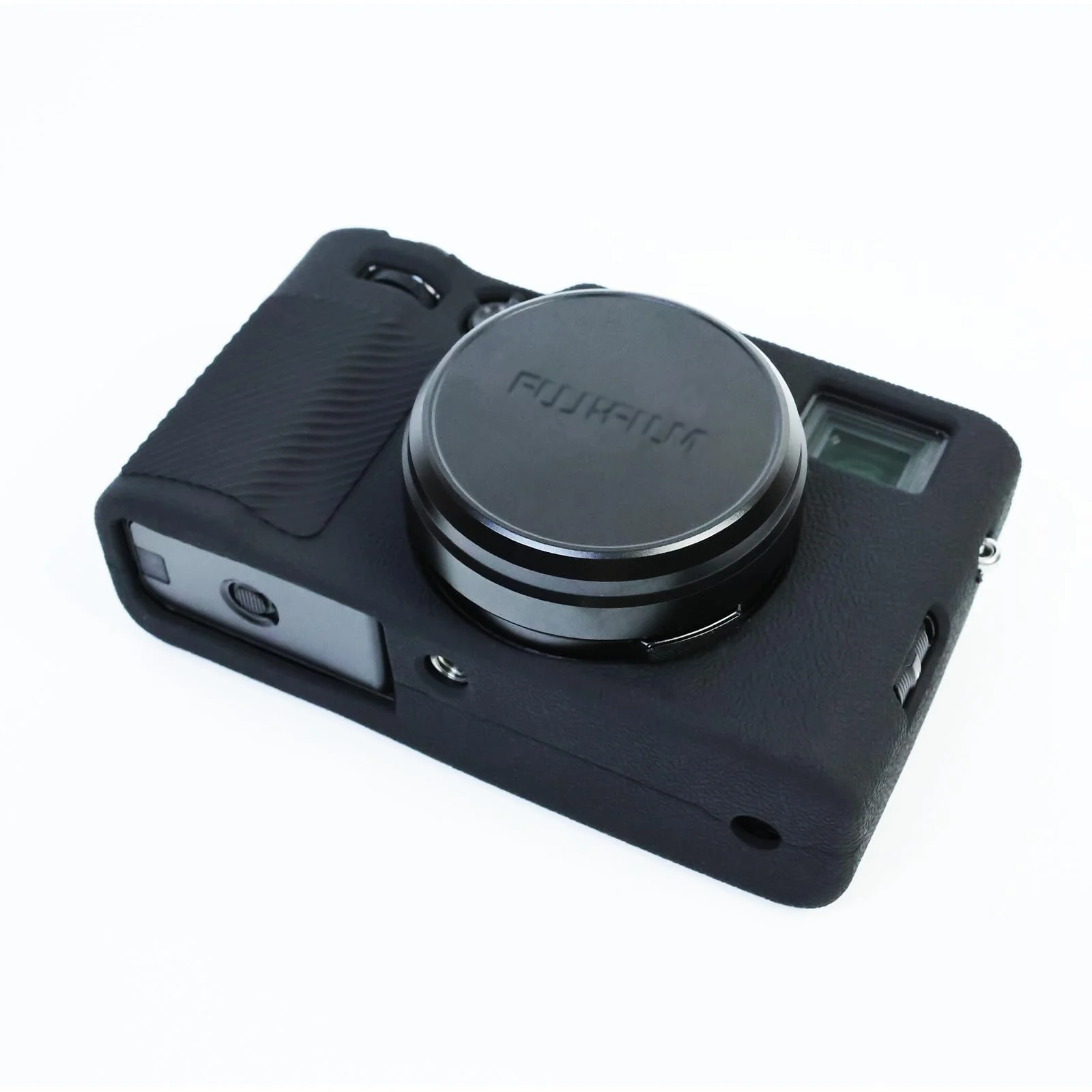 PCTC Silicone Case for Fuji X100 VI Camera,Accessories Compatible for Fuji X100 VI, Anti-Scratch Case for Fujifilm X100VI Camera(Black) - Image 4