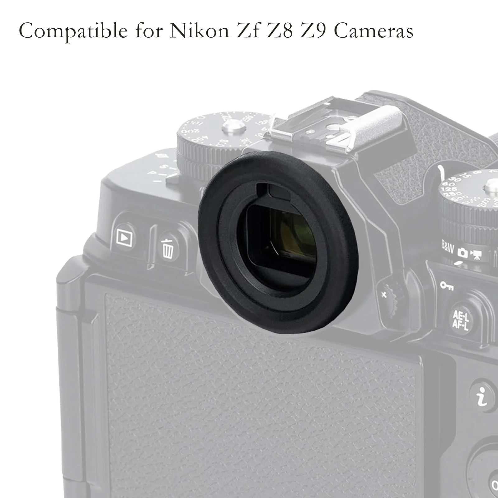 PCTC Viewfinder Eyecup Eye Cup for Nikon Zf Z8 Z9 Cameras, Replaces Nikon DK-33 Eyecup,Plastic Materials(2 Pack) - Image 5