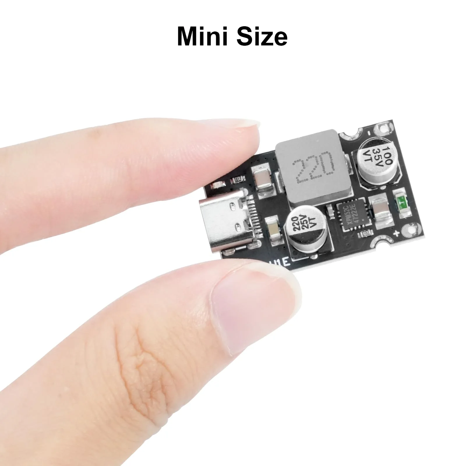 PD65W Fast Charging Module, QIQIAZI Fast Charging Module 12V-30V to USB-C PD3.1 QC3.0 with Type-C Port, USB Buck Converter DC-DC Step Down Module for Phone Quick Charging (Pack of 5) - Image 6
