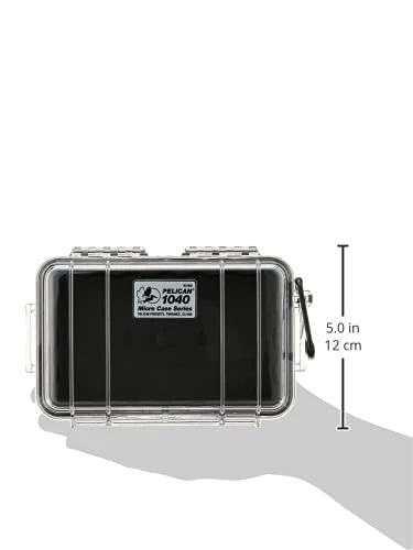 Pelican 1040 Micro Case, For iPhone 4, Water Resistant (Black/Clear), Model:1040-025-100 Black/Clear - Image 7