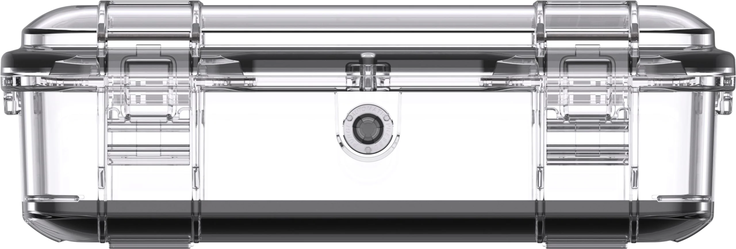 Pelican M60 Micro Case - Waterproof Case (Dry Box, Field Box) for iPhone, GoPro, Camera, Camping, Fishing, Hiking, Kayak, Beach and more (Black/Clear) Black/Clear - Image 4