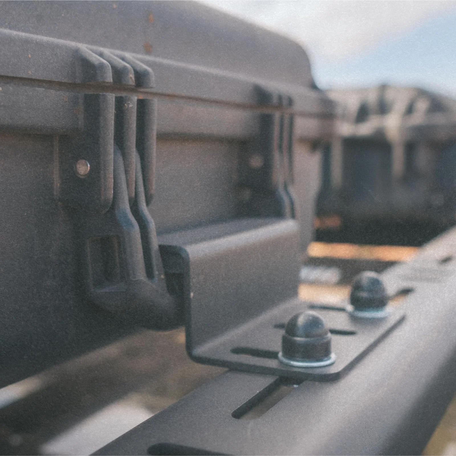 Pelican Protector and Storm Case Roof Rack Mount - Compatible with Pelican Protector Cases 1700, 1720 and 1750 and Storm Long Cases (Black) - Image 3