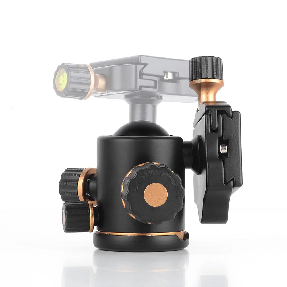 Pergear TH3 Pro DSLR Camera Tripod Ball Head, 8KG/17.6lbs Loading Capacity, 360 Degree Swivel, Metal Build Quality, Fine Tuning Damping, U-Shaped Groove Design for Easy Switching Into Vertical Mode - Image 4
