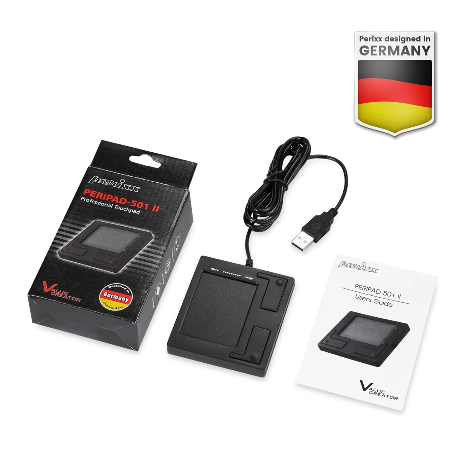 Perixx PERIPAD-501 Wired USB Touchpad, Portable Trackpad for Laptop and Desktop User, Black, Small Size (11284) - Image 6