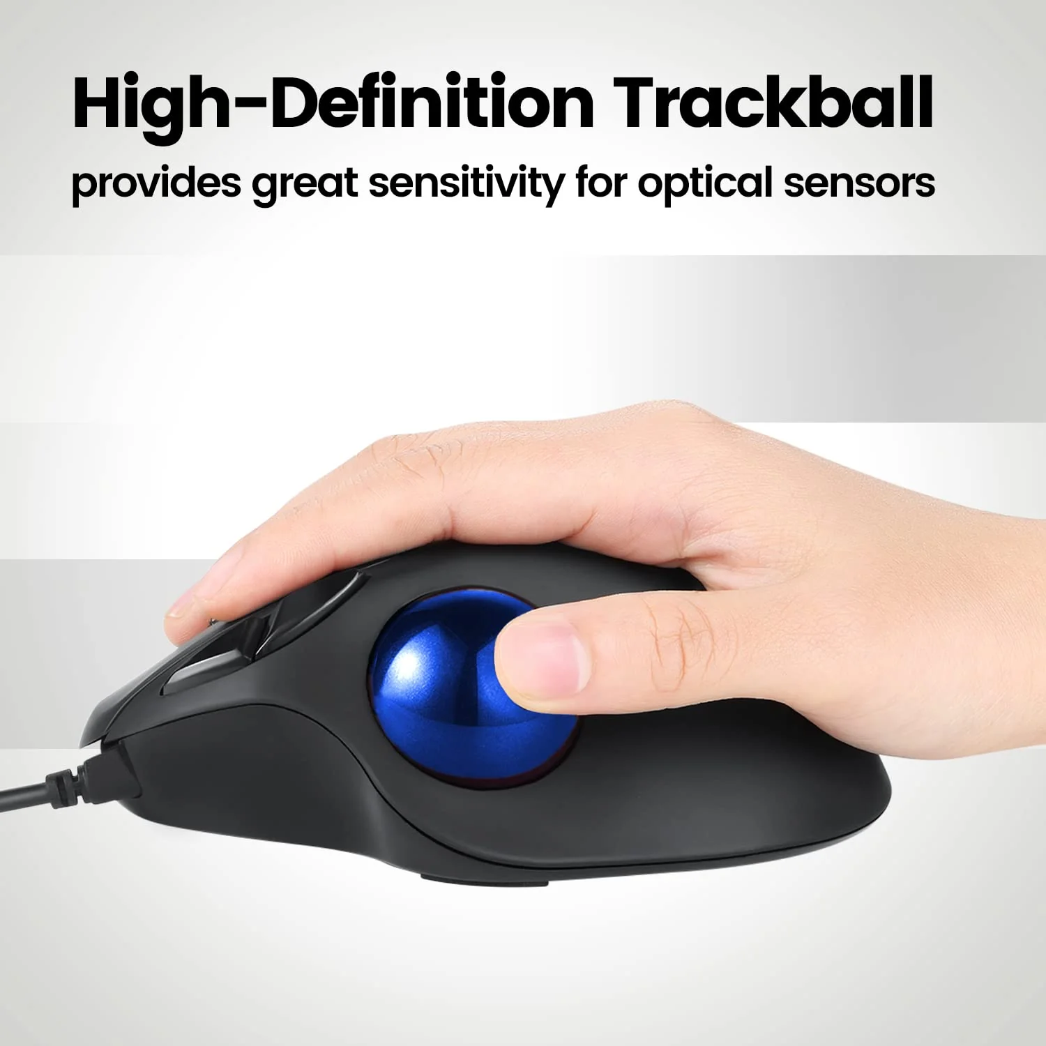 Perixx PERIPRO-303X2B 1.34 Inches Trackball 2 pcs Pack - Replacement Ball for M570, M575, PERIMICE-517/520/717/720, and Other 1.34inches Trackball Mouse - Glossy Blue and Gold… Blue & Gold - Image 4