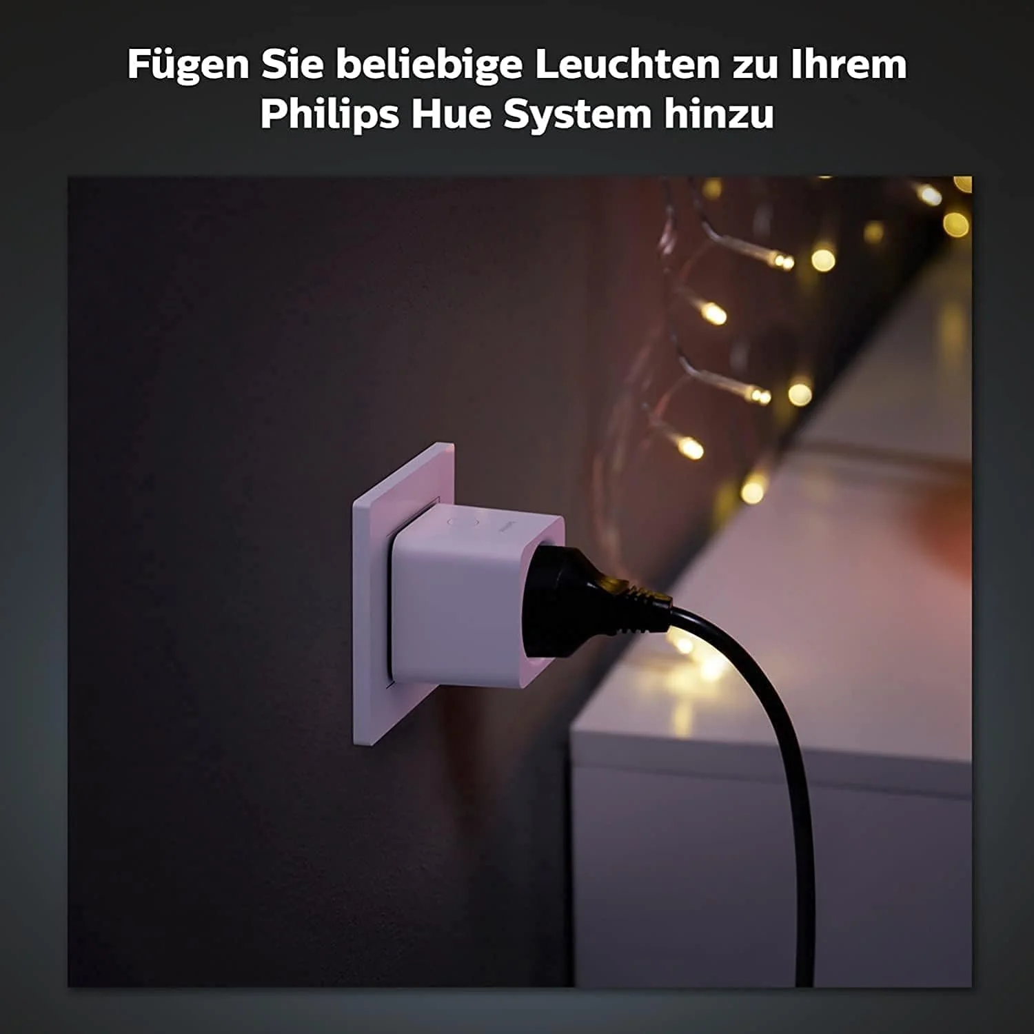 Philips Hue Smart Plug Smart Plug Compatible with Amazon Alexa (Echo, Echo Dot), White 1 - Image 2