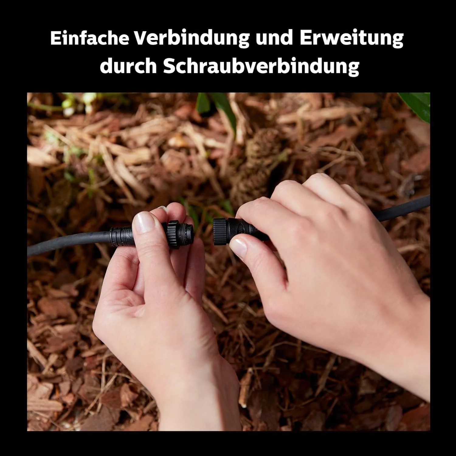 Philips Hue Verlengsnoer IP67 Extension Cable for Buiten 2.5 m Eenvoudige Installation 2.5 m cable - Image 3