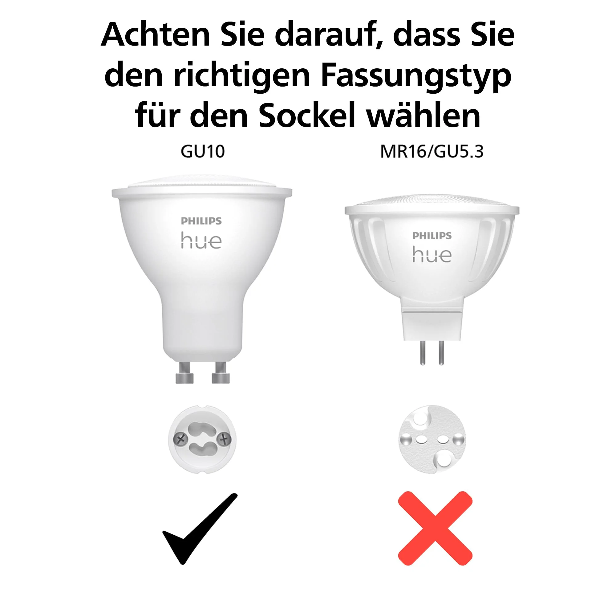 Philips Hue White Ambiance GU10 LED Spotlight, Pack of 3 (400 lm), Dimmable LED Bulbs for the Hue Lighting System, Warm White to Cat White Light, Smart Light Control via Voice and App - Image 5