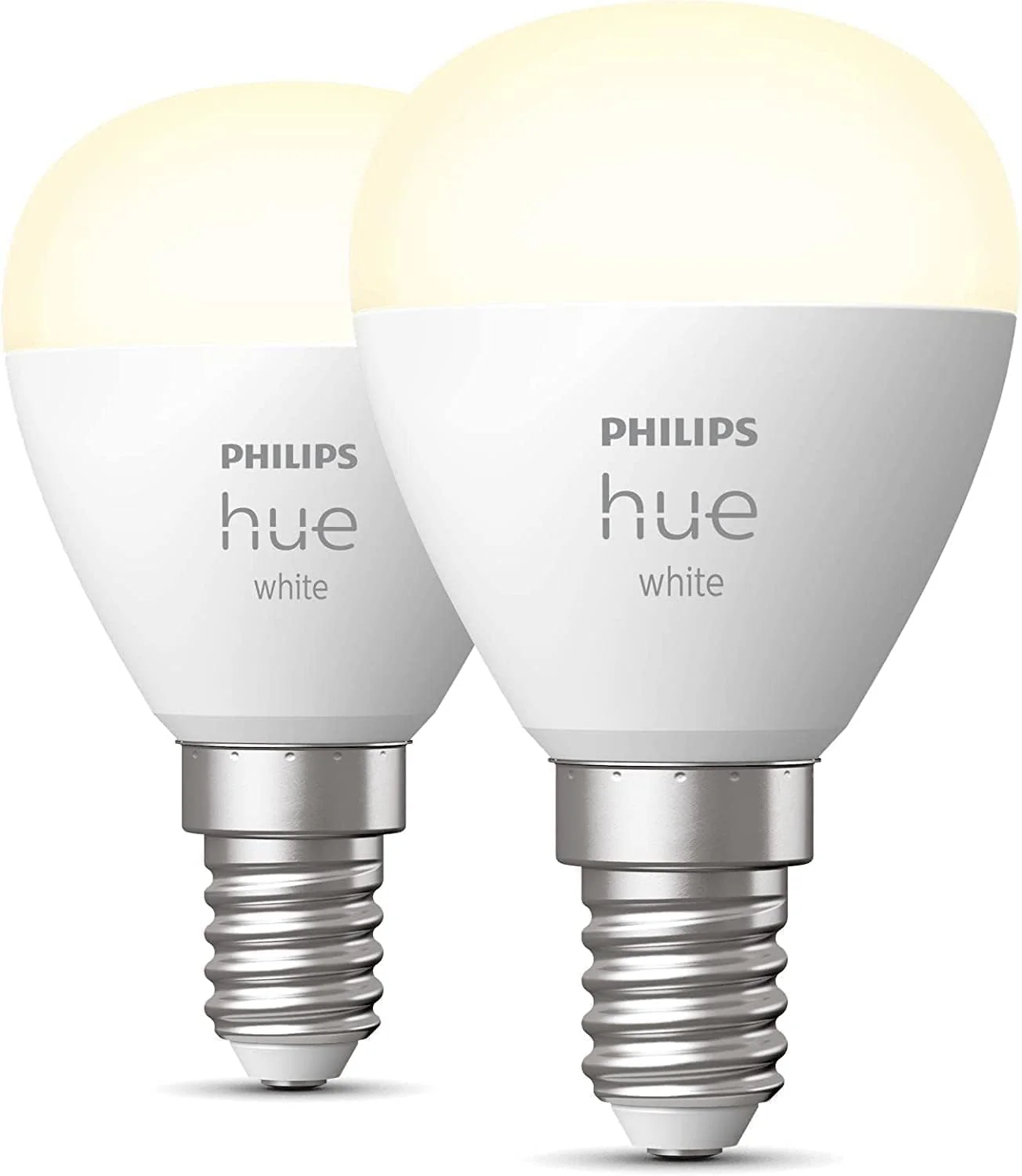 Philips Hue White E14 Luster, 2 x 470 lm, Dimmable, Warm White Light, Controllable via App, Compatible with Amazon Alexa (Echo, Echo Dot), Pack of 2 Doppelpack Single - Image 4