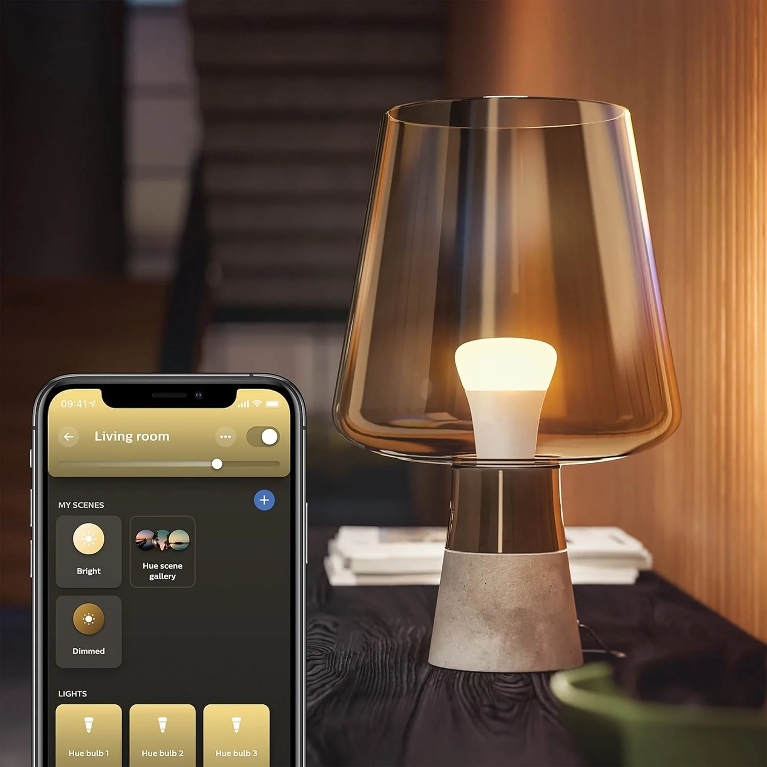 Philips Hue White E27 LED Bulb, Twin Pack, Dimmable, Warm White Light, Controllable via App, Compatible with Amazon Alexa (Echo, Echo Dot) - Image 9