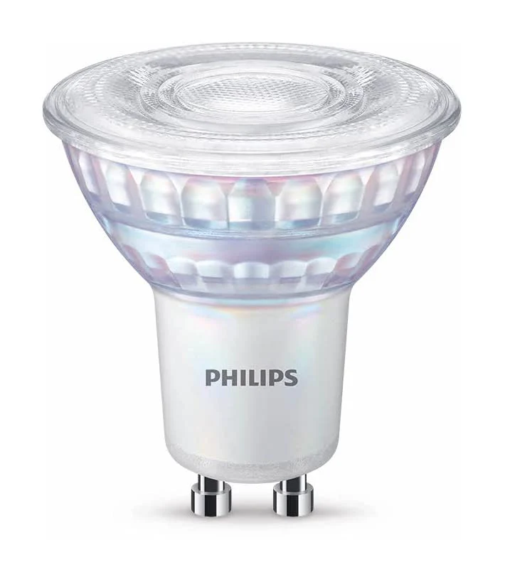 Philips LED WarmGlow lamp replaces 50W, GU10, warm white (2200-2700 Kelvin), 345 lumens, reflector, dimmable, pack of 6 5 x 5 x 5.3 cm Warmglow Dimmable - Image 4