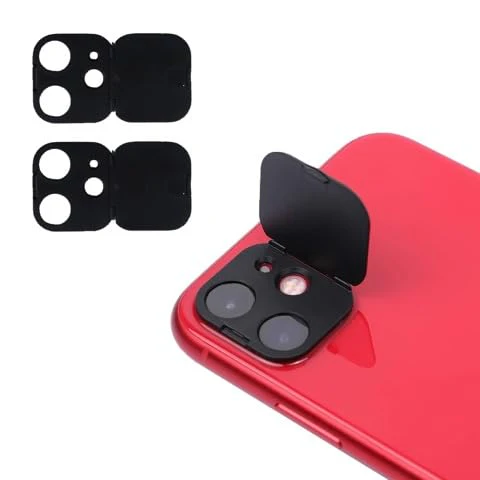 Phone Camera Lens Cover Compatible for iPhone 12,Camera Lens Protector to Protect Privacy and Security,Strong Adhesive,2 Pack - Image 3
