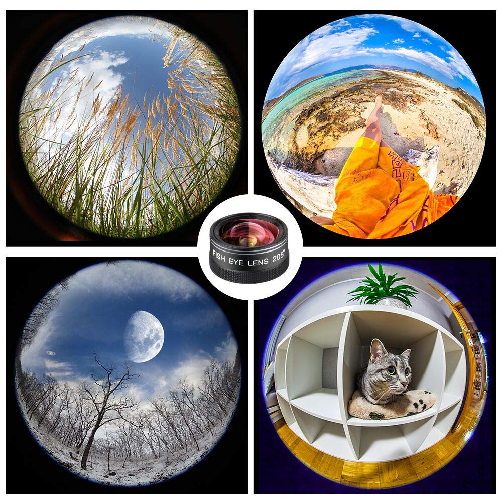 Phone Camera Lens Kit for iPhone, Android, 20X Telephoto Zoom Lens, Phone Wide Angle & Macro Lens, Fisheye, CPL Lenses Compatible with iPhone 12 11 X Xs XR 8 7 6 Plus Samsung and Other Smartphone - Image 6