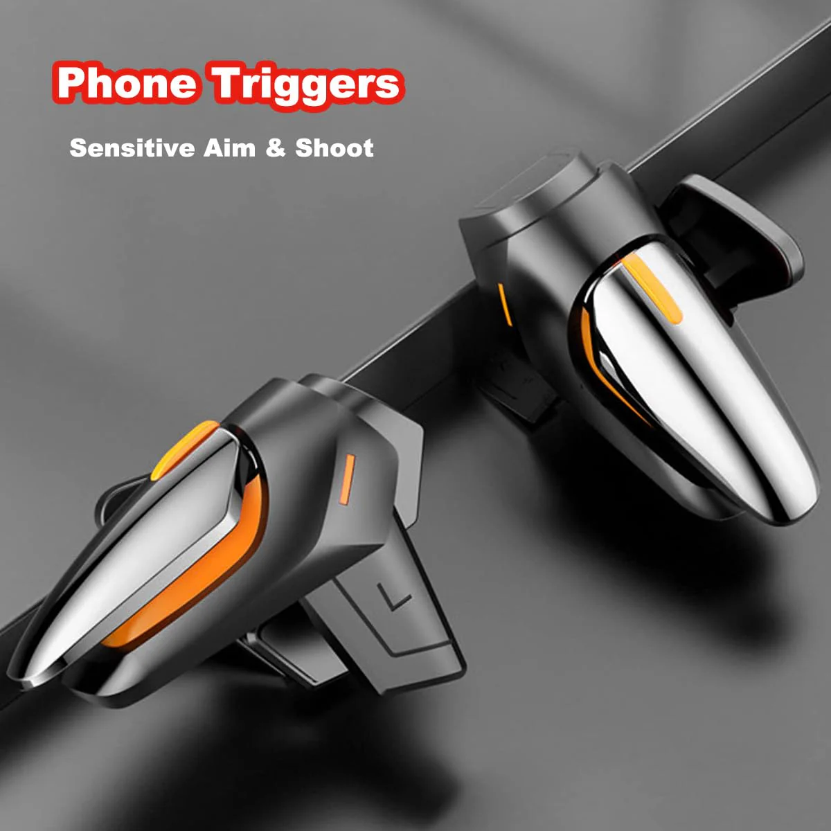 Phone Triggers for PUBG Game Controller, New Version Phone Triggers for Gaming PUBG Mobile/Knives Out/Call of Duty, Sensitive Shoot & Aim PUBG Trigger Smart Phone Gamepad Game Triggers for iOS/Android - Image 7