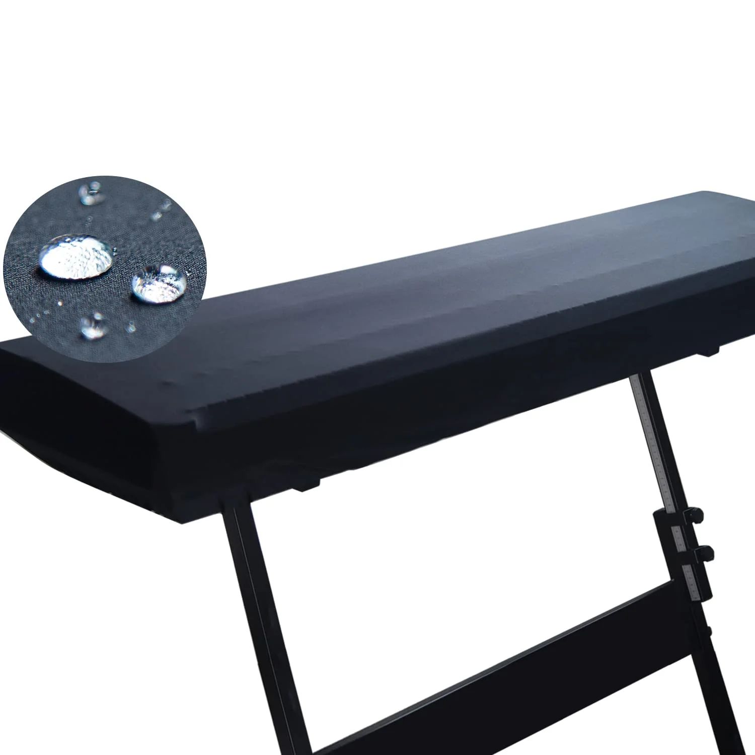 Piano Dust Cover 61-88 Keys Weighted Keyboard Small Keyboard Piano Covers Waterproof Locking Clasp Keep It From Dust and Dirt (61-76 KEYS) 61-76 KEYS