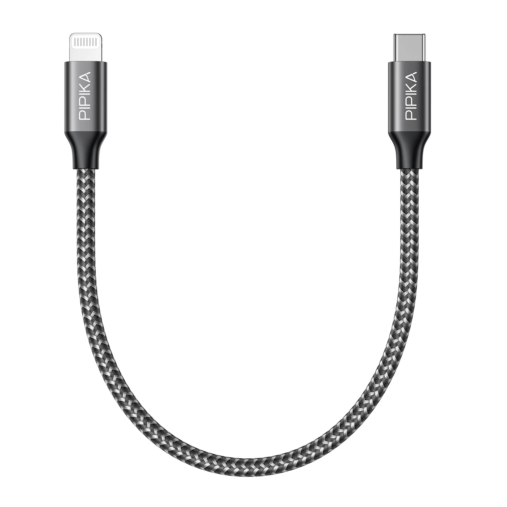 Pipika USB C to Lightning Power Delivery Charging Cable [0.5 m], MFi Certified, Compatible with iPhone 13 Pro Max/13/12 Mini/1211/11 Pro/XR/XS/X/SE2/8/8 Plus 0.5 m