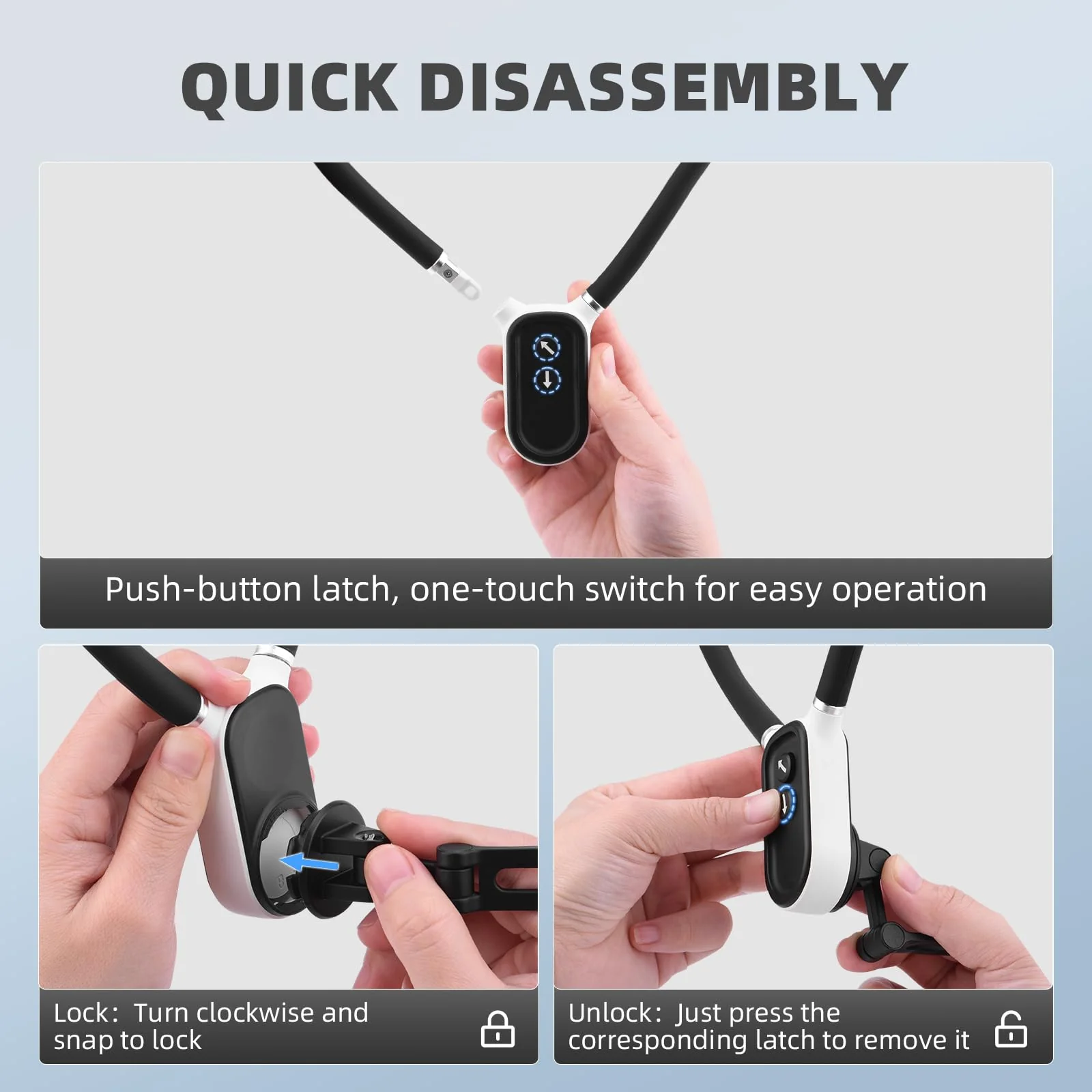 Pocket 3 Magnetic Neck Mount for DJI OSMO Pocket 3,Chest Mount POV/Vlog Video Selfie Stand Hand Free Neck Holder for GoPro Hero12/11/10/9,Camera Accessory - Image 6