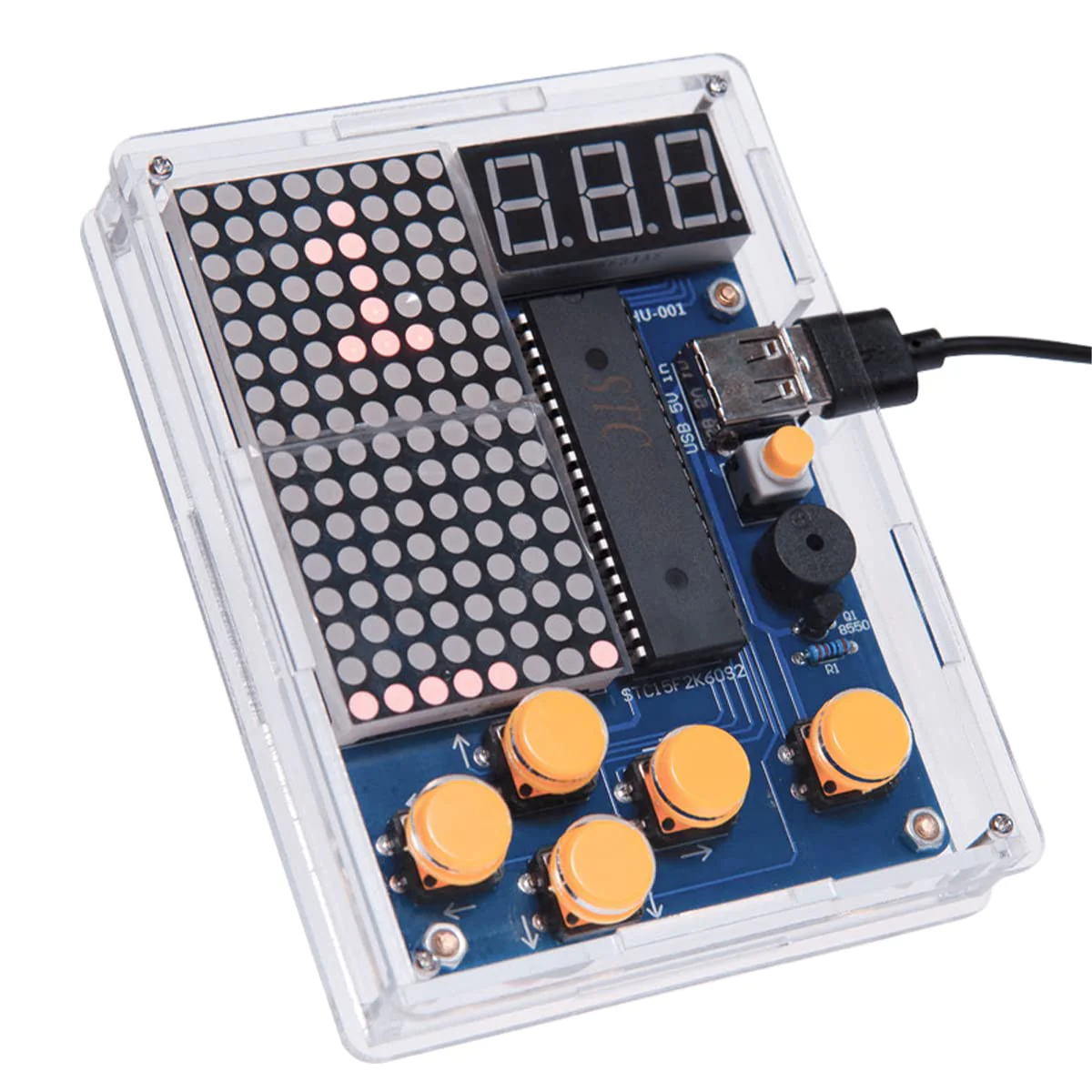 POFET Soldering Practice Kits for Portable Retro Game Consoles Support USB for Beginners Learning Soldering