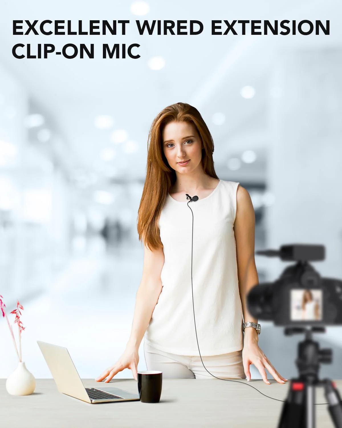PoP Voice 2Pcs Professional Lavalier Lapel Microphone 3.5mm Compatible With DJI Mic/Rode Wireless GO Transmitters for Smartphone Camera, Mini Mic for YouTube, Interview, Video, Broadcasters 2Pcs 6.5FT - Image 6