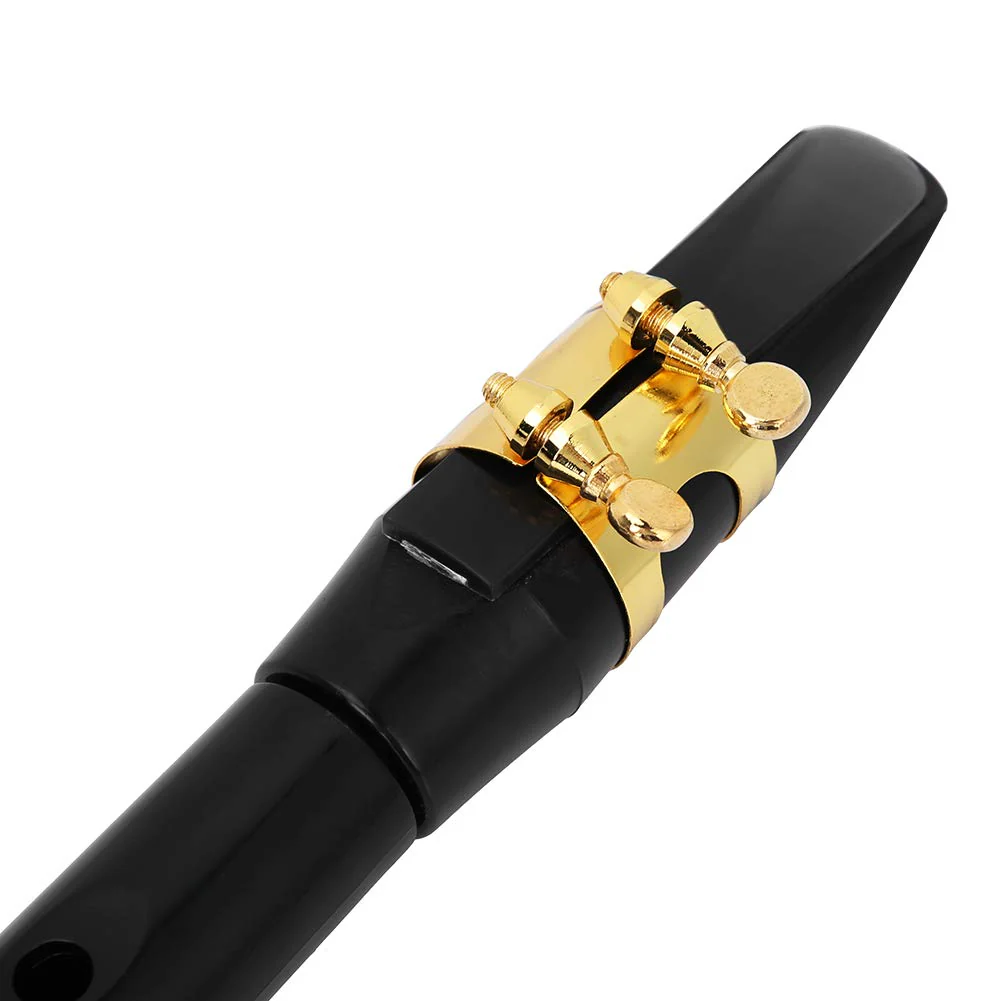 Portable Pocket Bb Saxophone Sax Mini Pocket Saxophone with Storage Bag - Image 6
