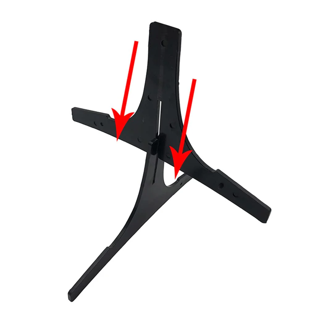 Portable Trumpet Stand Holder Portable Detachable Tripod Holder Stand for Trumpet Cornet Brass Instrument - Image 3
