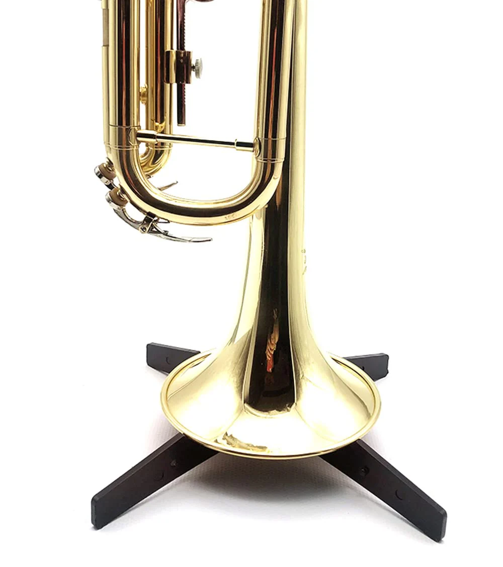 Portable Trumpet Stand Holder Portable Detachable Tripod Holder Stand for Trumpet Cornet Brass Instrument - Image 4