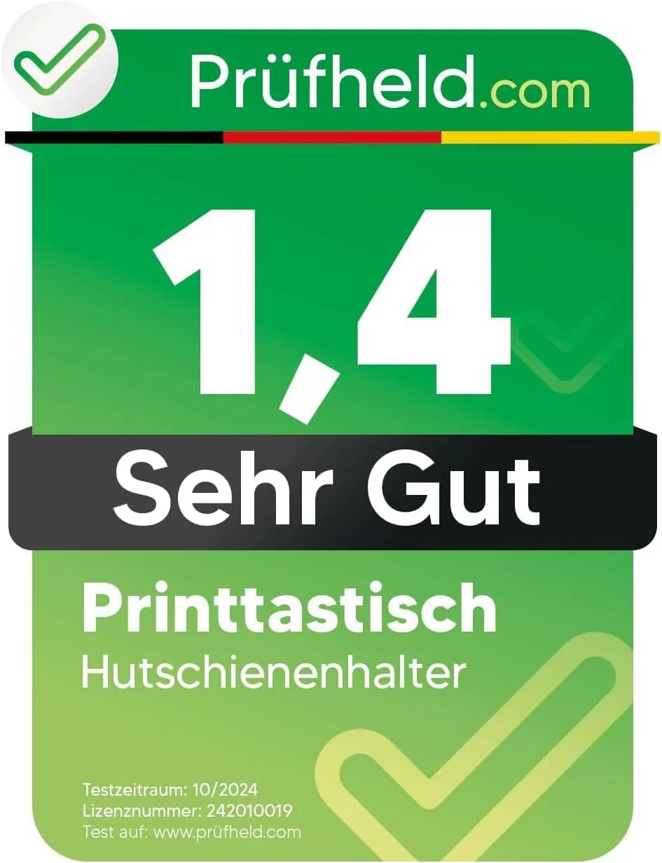 Printtastisch Shelly DIN Rail Holder without Extension for 29 Shelly Relays: Plus 1, 1 Mini Gen3, Plus 1PM, 1PM Mini Gen3, Plus 2PM, 2.5, RGBW 2, PM Gen3, DIN Rail Holder, Electrical Installation 1 Stück - Image 6