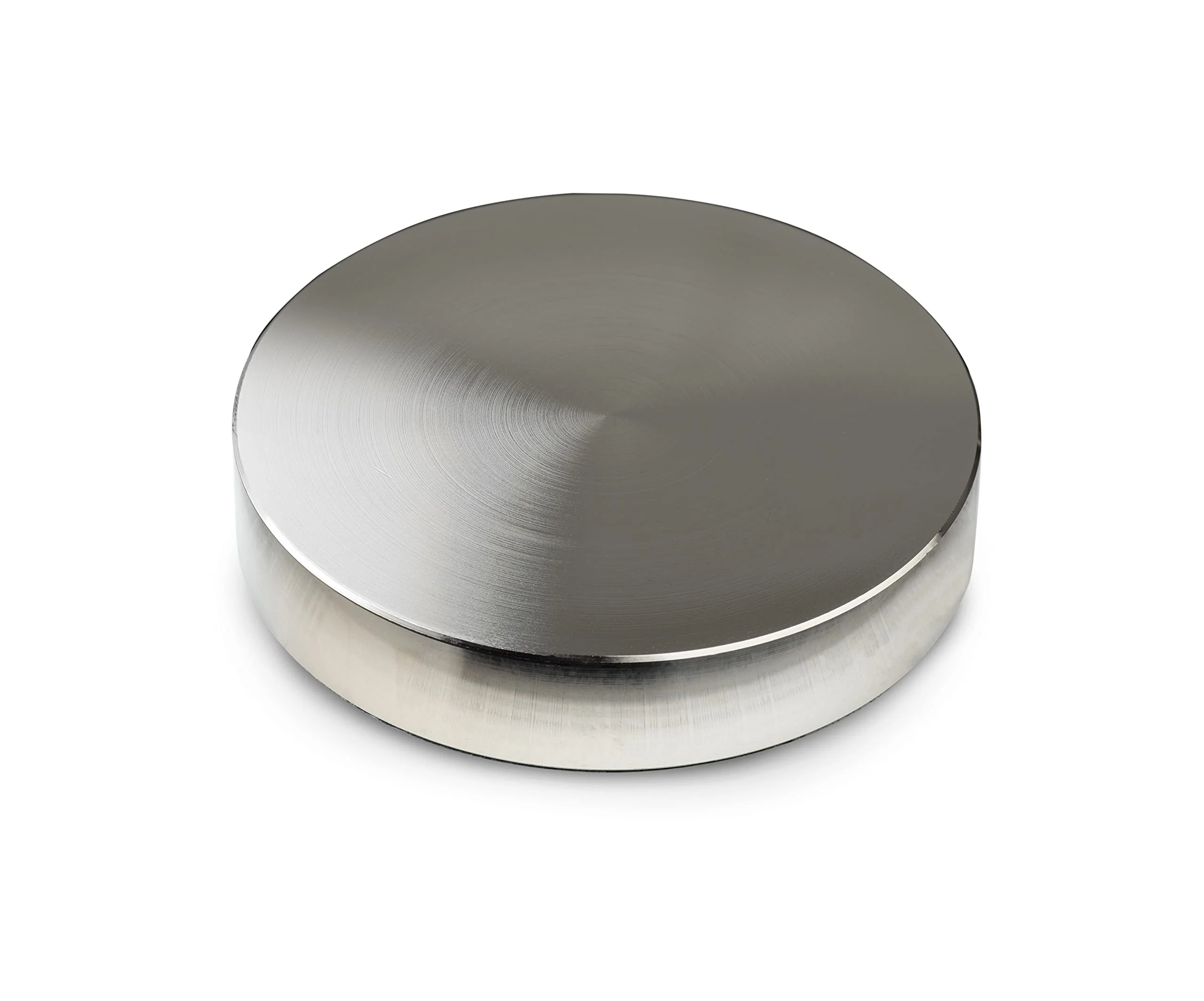 Pro-Ject Record Puck PRO, Nickel Plated Aluminium Record Puck, Sound Improvement for All Turntables