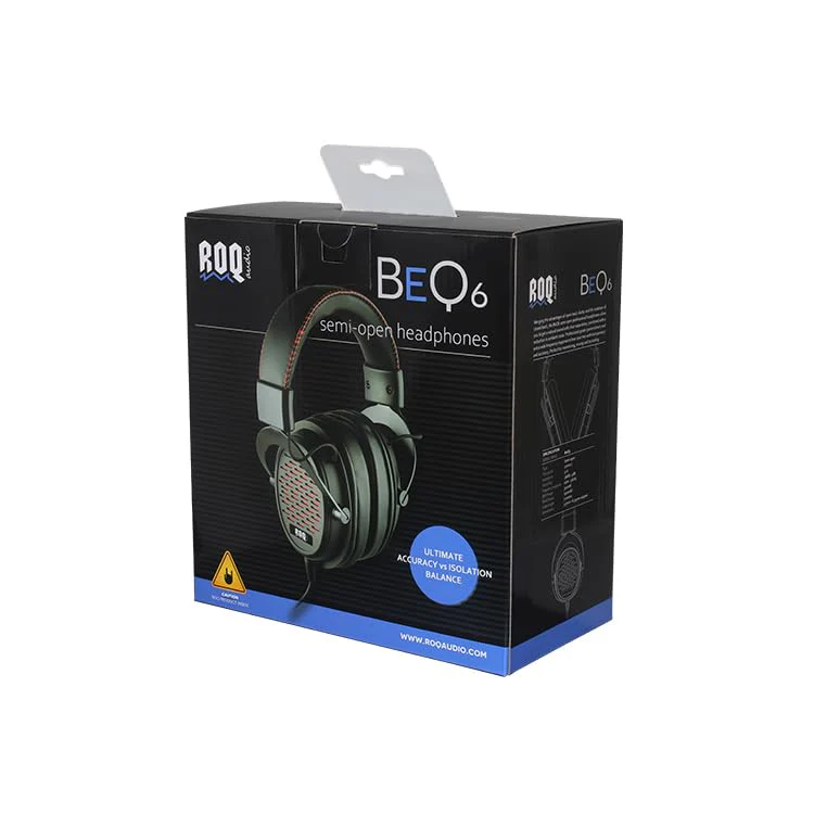 Professional Headphones (BEQ6), Black+Red