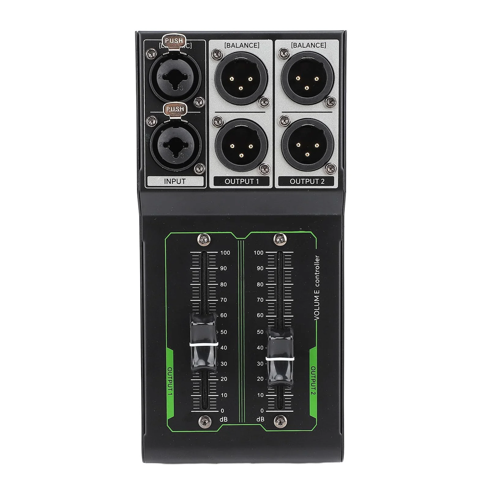 Professional Passive Volume Controller - Low Noise Audio Attenuator for Studio Recording, Live Sound Mixing | Compact Aluminum Alloy Design | Perfect for Sound Engineers & Studio Technicians