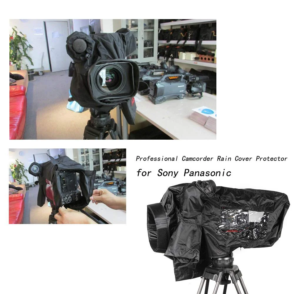 Professional Waterproof Camcorder Rain Cover Protector for Sony HVR-HD1000C MC1500C MC2500C, EX330 350 600P 650P Panasonic MD10000 MD9000 DVC63 MDH1GK HMC73, AJ-HPX3100MC, AG-HPX610MCF PMW - Image 2