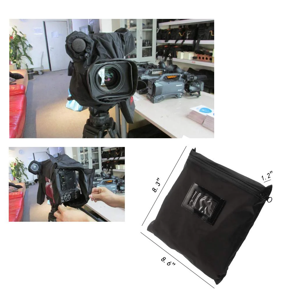 Professional Waterproof Camcorder Rain Cover Protector for Sony HVR-HD1000C MC1500C MC2500C, EX330 350 600P 650P Panasonic MD10000 MD9000 DVC63 MDH1GK HMC73, AJ-HPX3100MC, AG-HPX610MCF PMW - Image 3