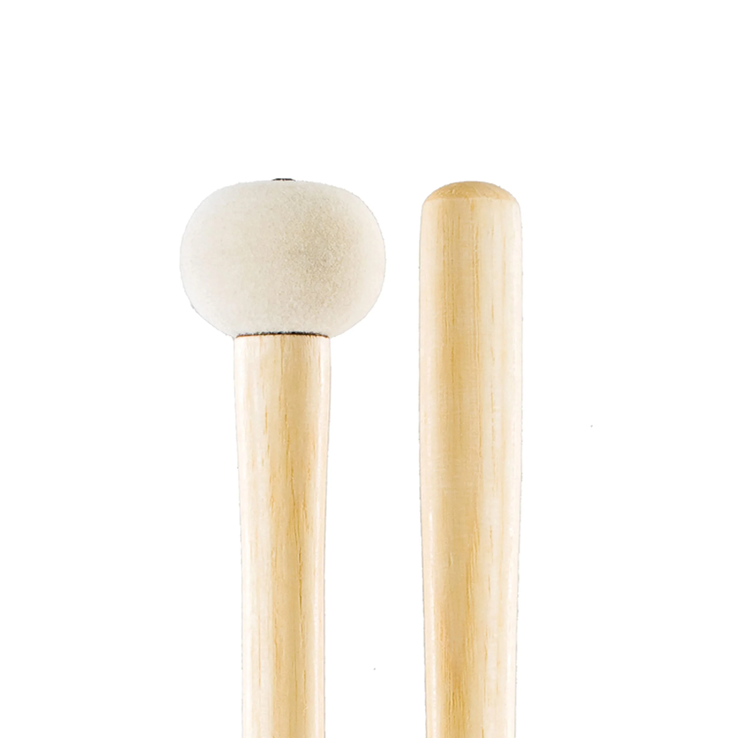 ProMark Bass Drum Mallets - Performer Series - Extra Dense Felt Head - Ideal for 20-22 inch Bass Drums - American Hickory Handles - Comfort Flare Grip - Exceptional Balance, Sound Projection - 1 Pair PSMB2 - Image 3