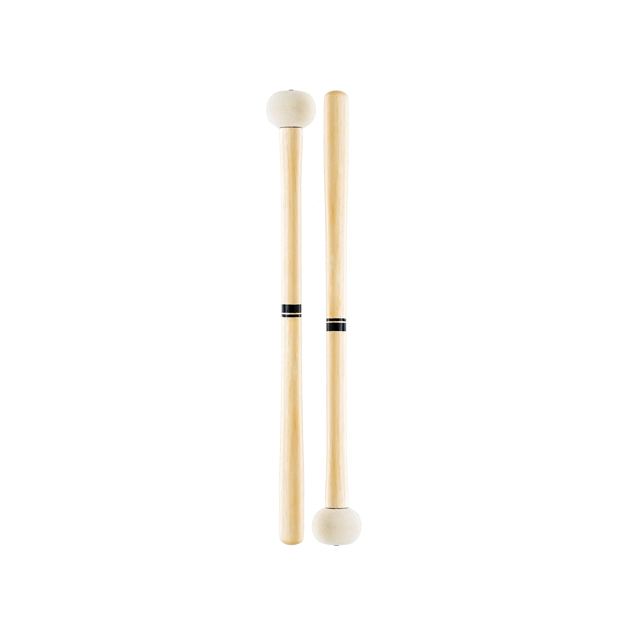 ProMark Bass Drum Mallets - Performer Series - Extra Dense Felt Head - Ideal for 20-22 inch Bass Drums - American Hickory Handles - Comfort Flare Grip - Exceptional Balance, Sound Projection - 1 Pair PSMB2 - Image 4
