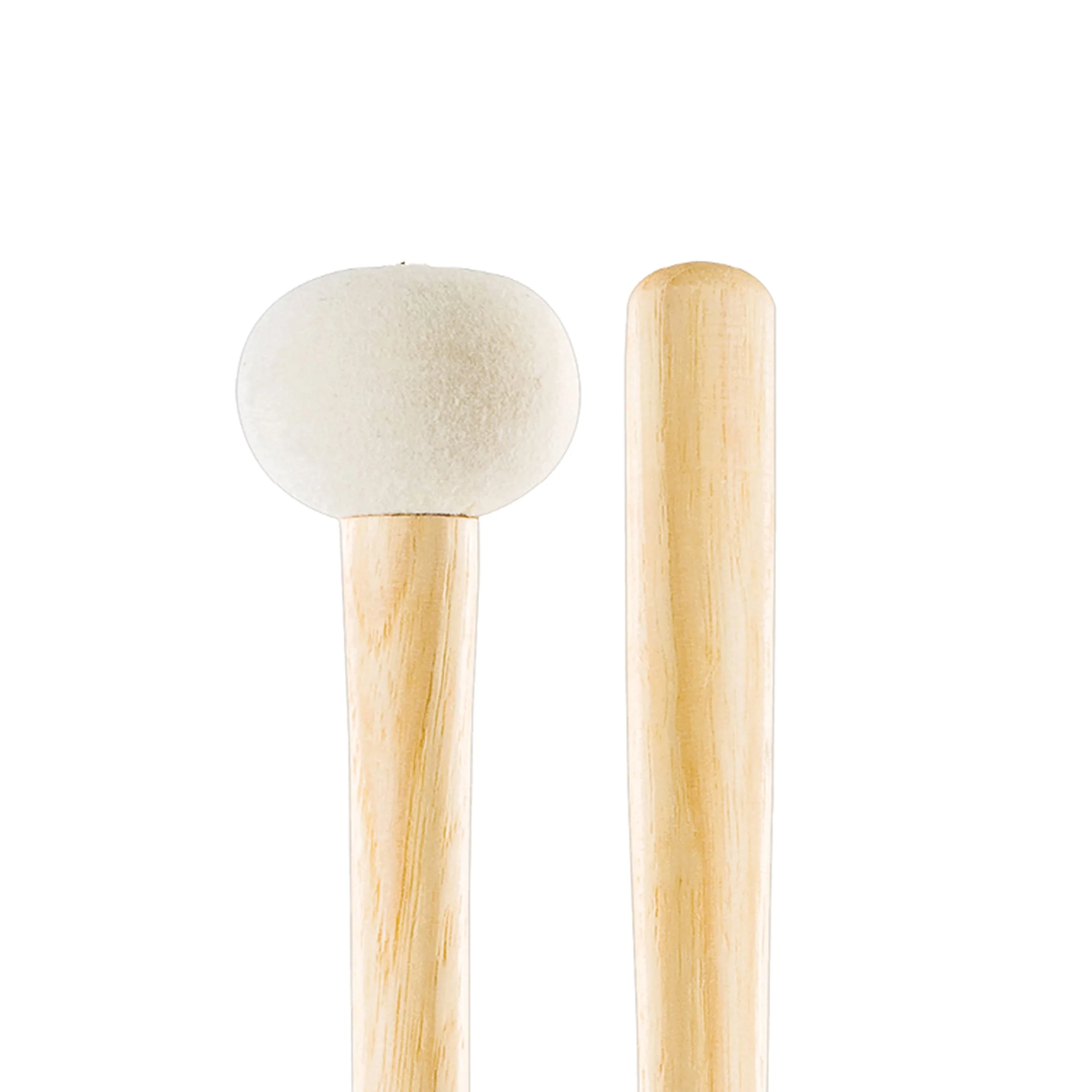 ProMark Bass Drum Mallets - PSMB3 Performer Series Special Extra Dense Felt Head - Ideal for 24-26 inch Bass Drums - American Hickory Handles with Comfort Flare Grip - 1 Pair - Image 3