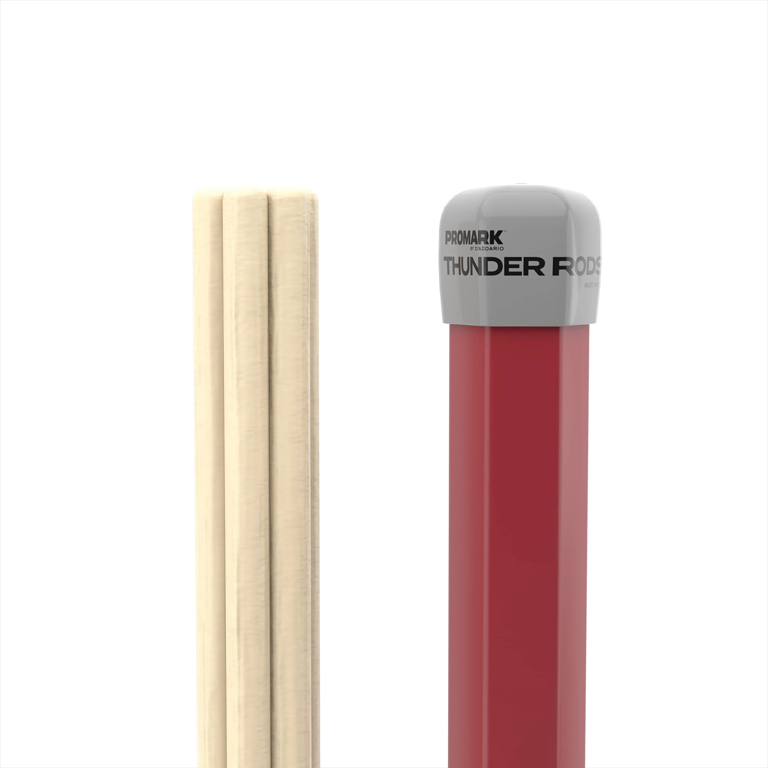 ProMark Thunder Rods Drum Sticks - T-Rods Dowel Drumsticks - Quiet, For Small Performances - 2B, .675" Diameter - 16" Length - 1 Pair - Image 3