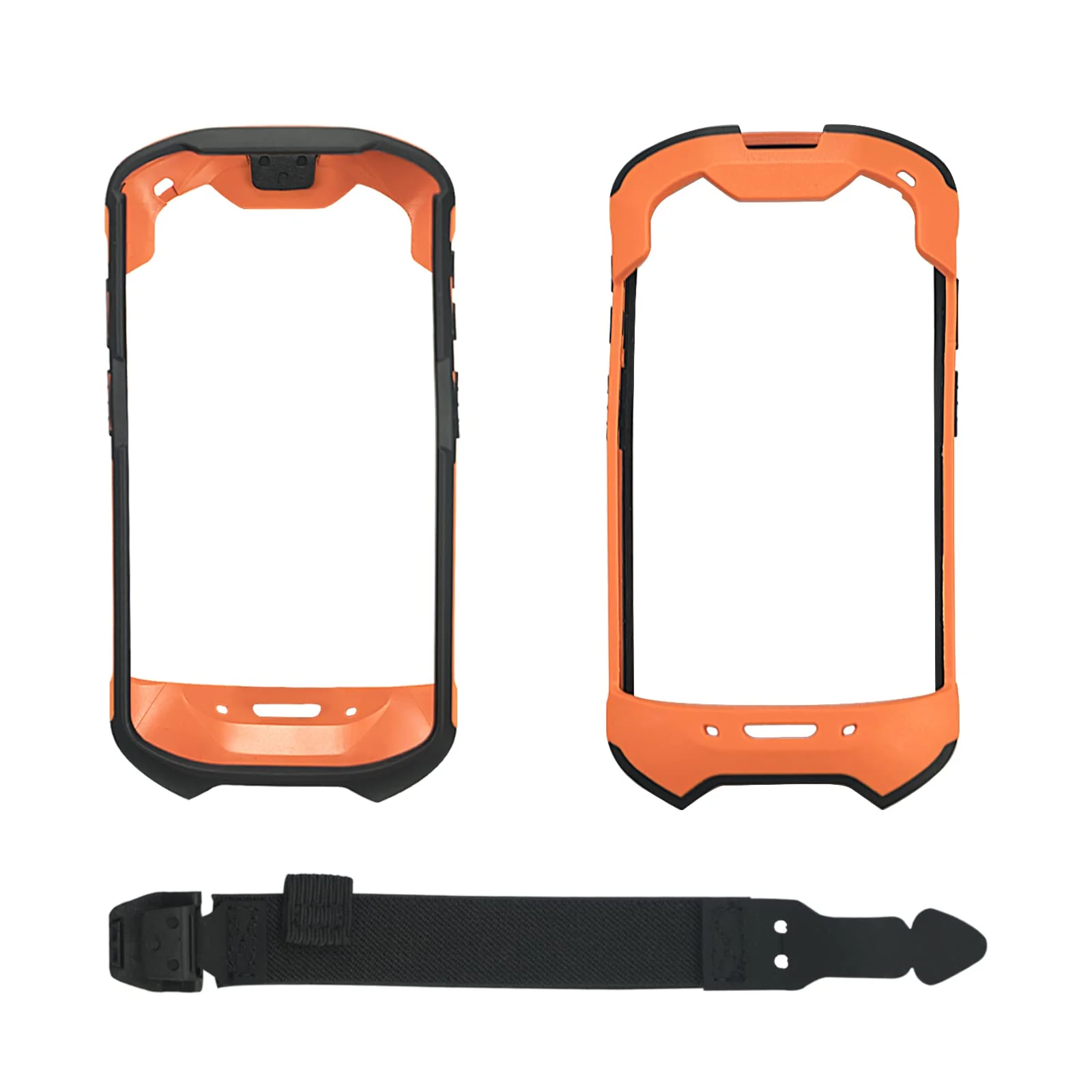 Protective Case Cover with Handstrap Rugged Boot Carrying Case for Zebra TC51 TC510K TC52 TC56 TC57 Rugged Bumper Case Armor Designed for Zebra Protection Tough Shock Proof,Orange Orange - Image 7