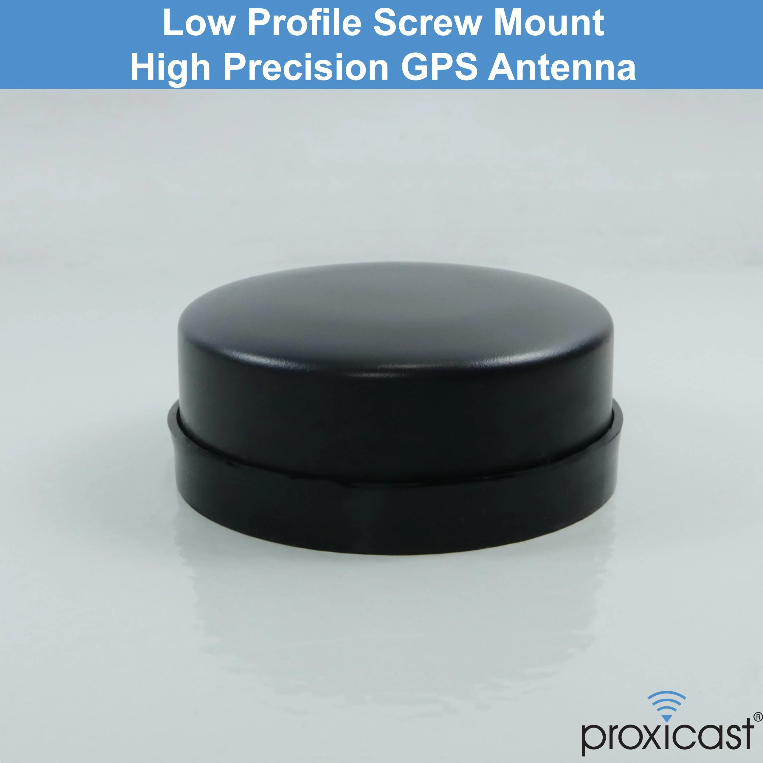 Proxicast Active/Passive GPS Antenna SMA - Through Hole Screw Mount Puck Antenna with Straight SMA Male Connector on 3 ft Coax Lead - 28 dB LNA (ANT-190-010) 3 ft lead - SMA Male - Image 7