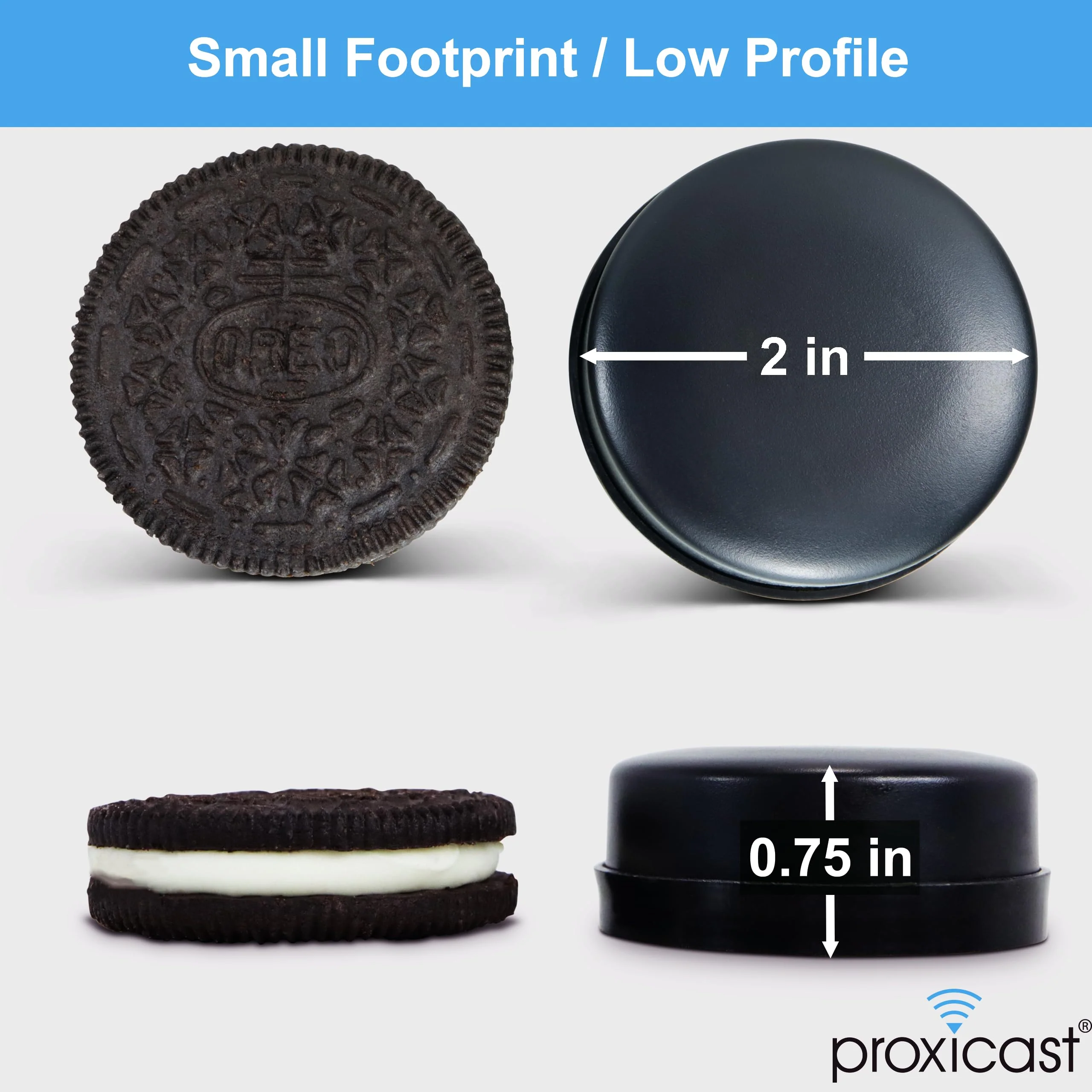 Proxicast Active/Passive GPS Antenna SMA - Through Hole Screw Mount Puck Antenna with Straight SMA Male Connector on 6 ft Coax Lead - 28 dB LNA (ANT-190-020) 6 ft lead - SMA Male - Image 6
