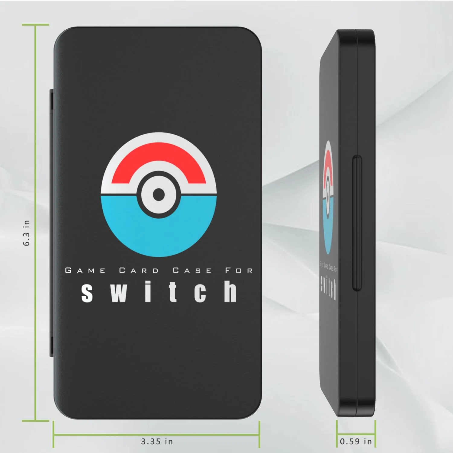 PURBHE Switch Game Case for Nintendo Switch Game Card,Portable Nintendo Switch Game Holder with 24 Game Cartridge Slots and 24 Micro SD Card Slots,Nintendo Switch Accessories for Travel - Image 7