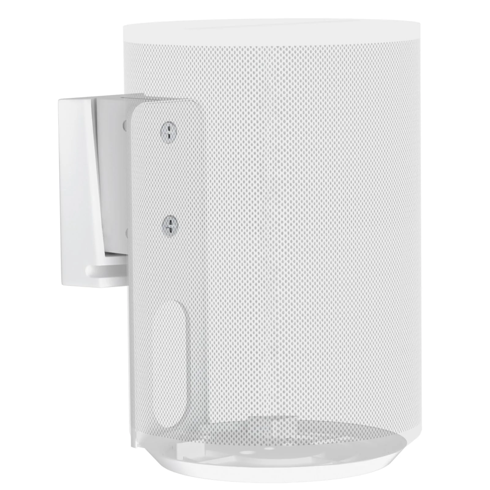 PUTORSEN Speaker Wall Mount for Sonos Era 100,Tilt & Swivel Speaker Shelf Bracket for Better Audio Enjoyment,Cable Management,Hold up to 6.6lbs (1 Pack White)