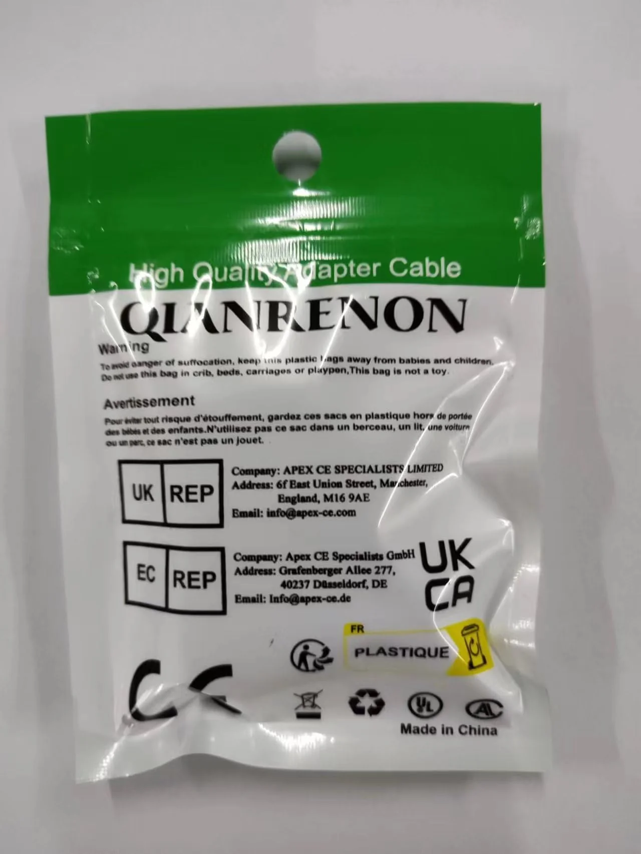 QIANRENON Mini XLR to TRS 3.5mm Wireless Microphone Connector 3Pin Mini XLR Female to Locking TRS 3.5mm Female Headphone Stereo Adapter Mini XLR to Locked 1/8 Balanced Audio Socket, for Lavalier Mic F-F - Image 8