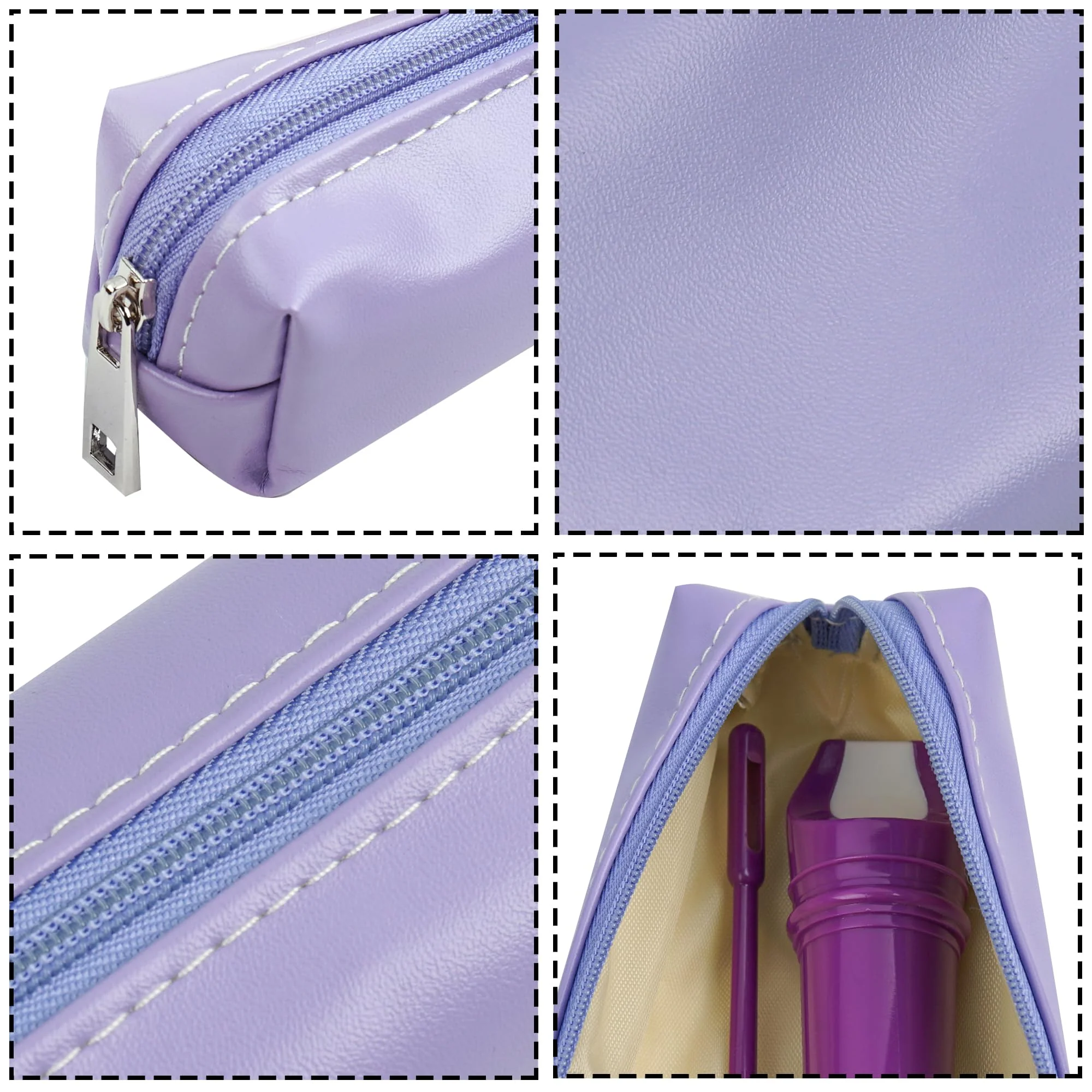 QIELIZI Recorder Instrument for Beginner Kids Adults,8-Hole Soprano Descant Recorder Music Flute with Cleaning Rod & Case Bag For School Student Home Entertainment(2-Purple) German Fingering 8 Hole Flute 6-Purple - Image 6