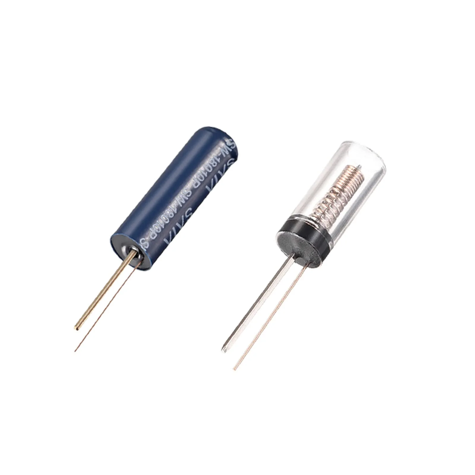 QUARKZMAN 10 Set SW-18030 SW-18010P Vibration Switch 5mA Spring Electronic Sensor Switch Clear Blue