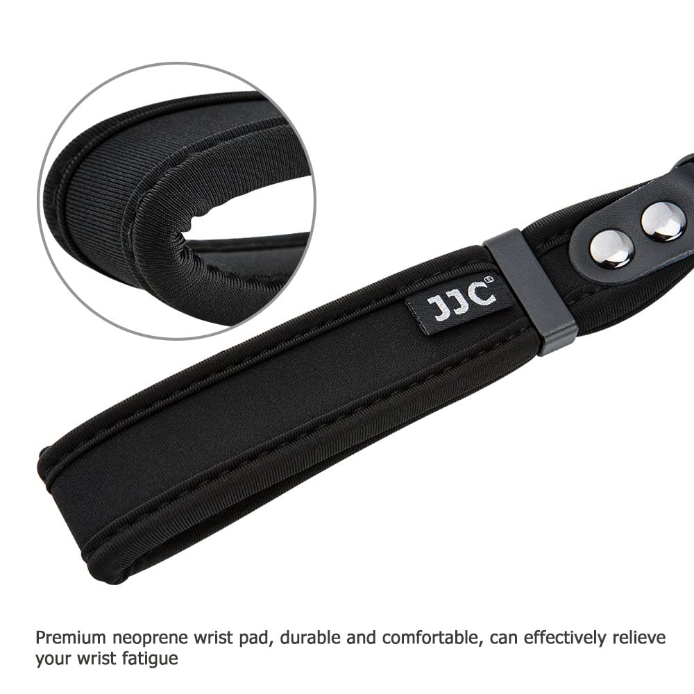 Quick Release Soft Neoprene Camera Hand Wrist Grip Strap for Sony A7CII A7CR A7RV A7IV A6700 Canon EOS R5 R6 R7 R8 R10 R50 T8i T7 T7i 90D Fuji X100VI XT5 XT4 XT30II Nikon Z8 Z6 Z7 II Z5 Zfc Zf Z50 Z30 - Image 3