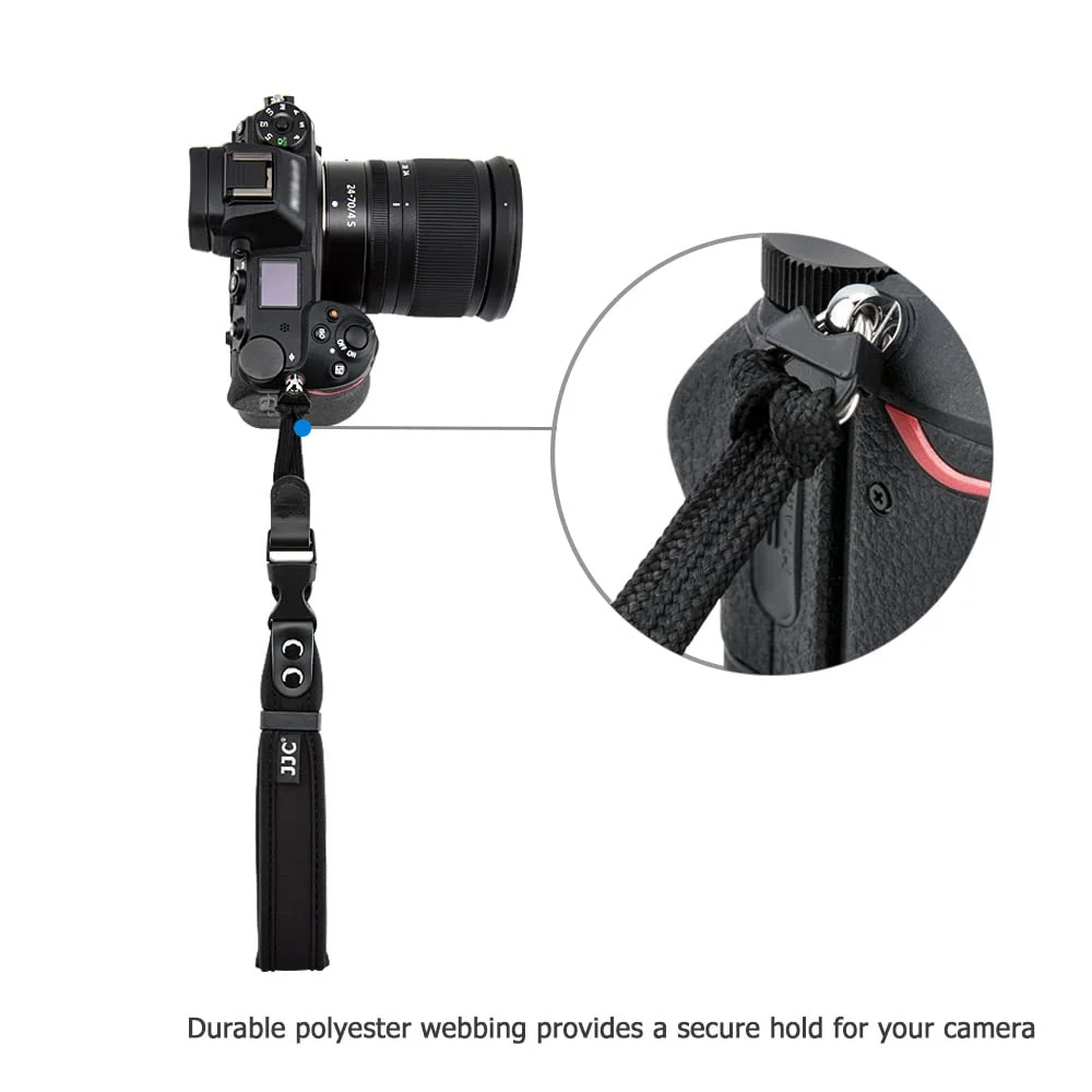 Quick Release Soft Neoprene Camera Hand Wrist Grip Strap for Sony A7CII A7CR A7RV A7IV A6700 Canon EOS R5 R6 R7 R8 R10 R50 T8i T7 T7i 90D Fuji X100VI XT5 XT4 XT30II Nikon Z8 Z6 Z7 II Z5 Zfc Zf Z50 Z30 - Image 6