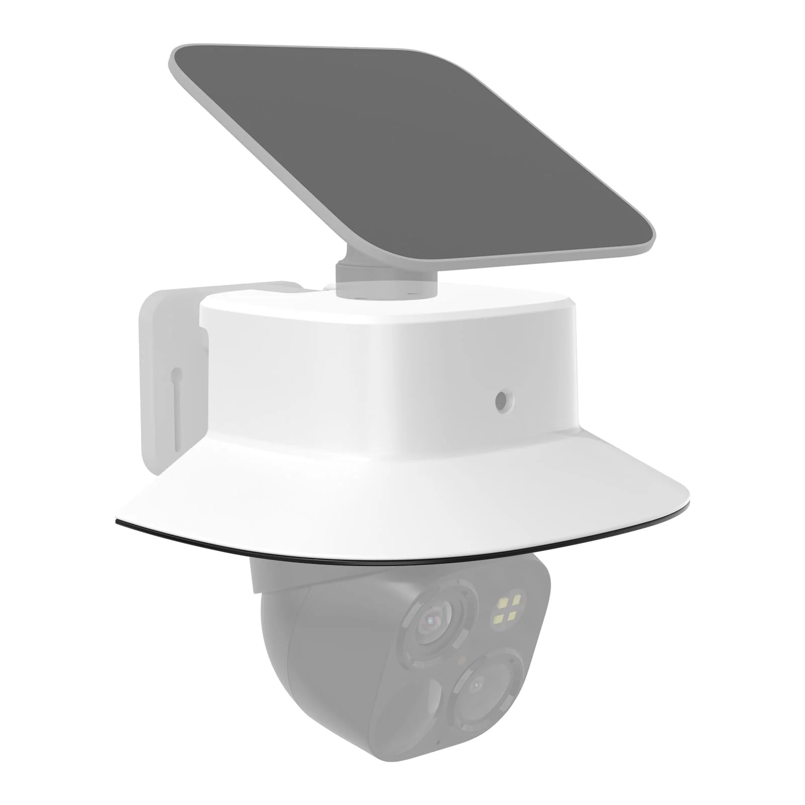 Rain Shade Cover Compatible with Eufy Security SoloCam S340, Solar Security Camera (not Compatible with SoloCam E30)