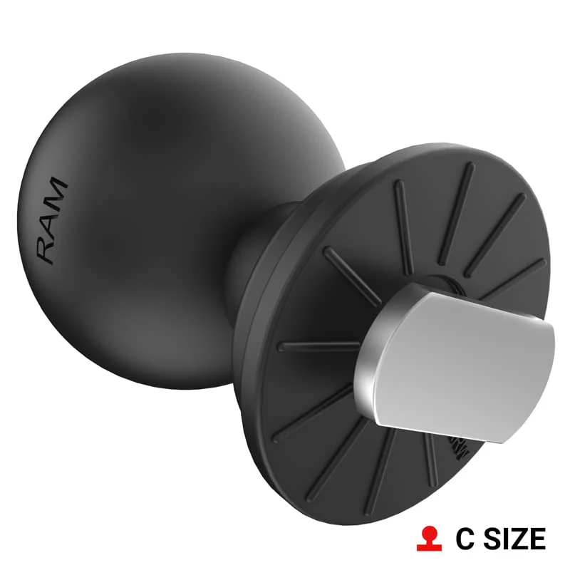 RAM MOUNTS Track Ball with T-Bolt Attachment RAP-354U-TRA1 with C Size 1.5" Ball - Image 3